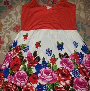 Floral summer dress